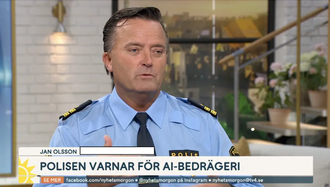 Jan Olsson on TV4 Nyhetsmorgon